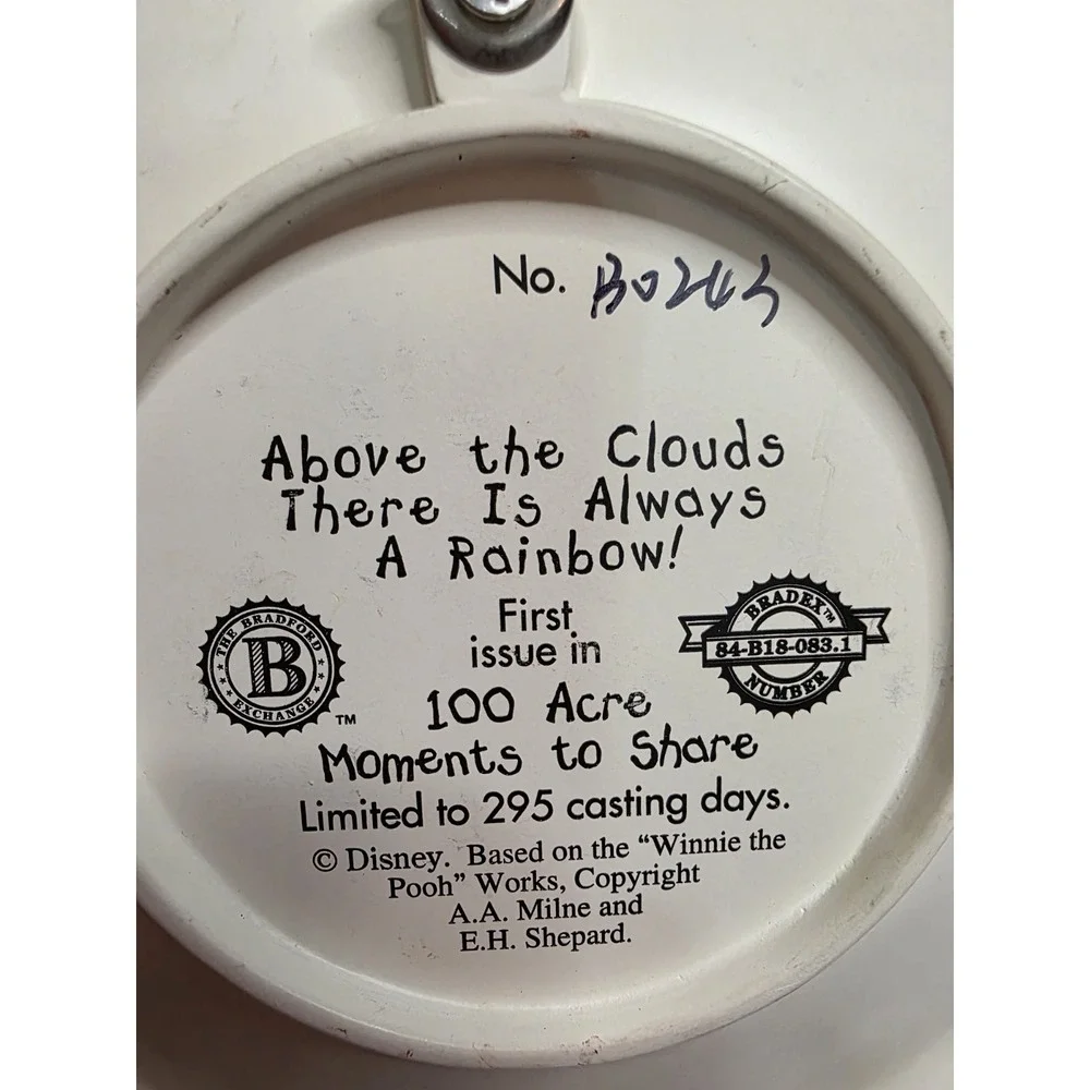 Disney's 100 Acre Moments There Is Always A Rainbow Above The Clouds Eeyore #203
